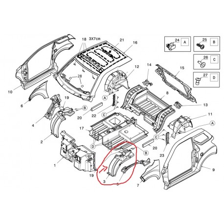 PASSARUOTA LOKARI ANTERIORE SX LIGIER JS50 - 1403389